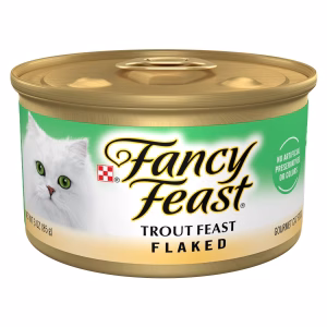 Purina Fancy Feast Wet Cat Food Flaked Trout Feast - 3 oz. Can